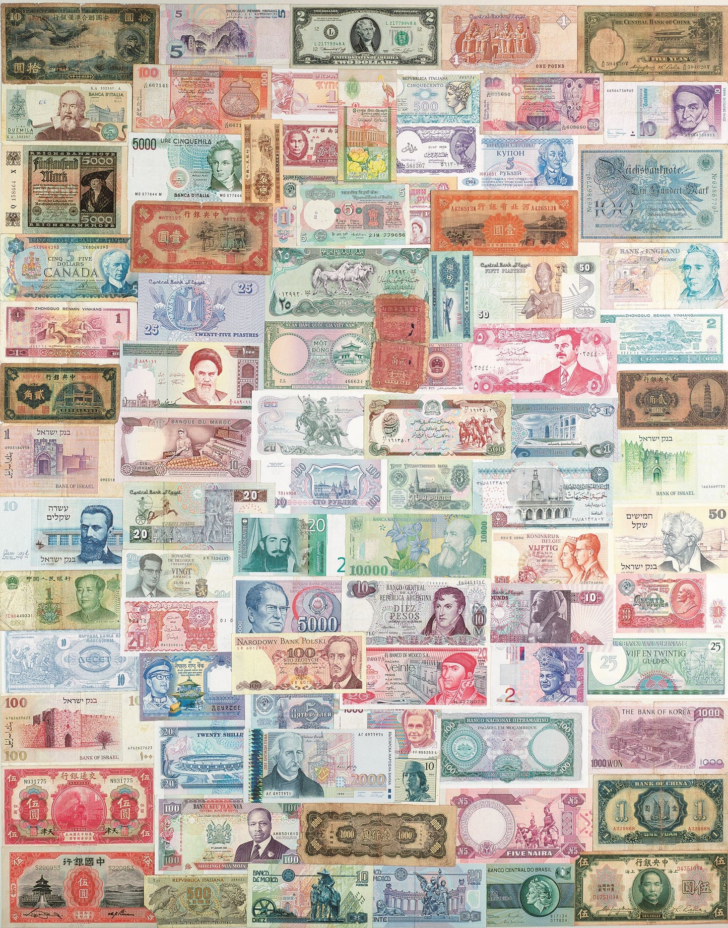 CURRENCY #1 COLLAGE