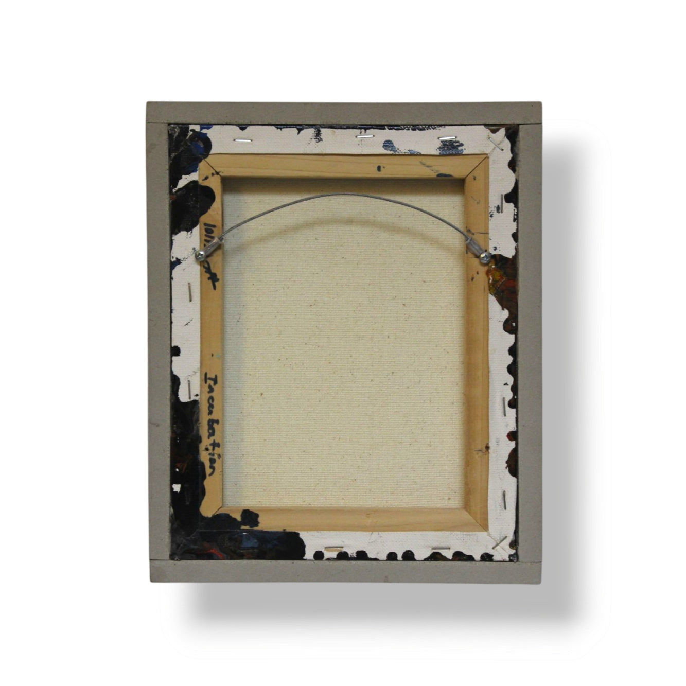 Incubation: Enamel on Canvas