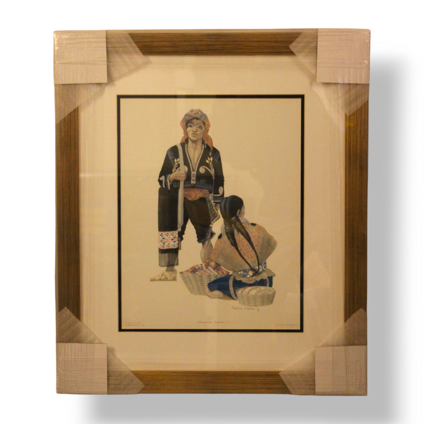 Chichicastenango, Guatemala framed print by Fredrick Crocken
