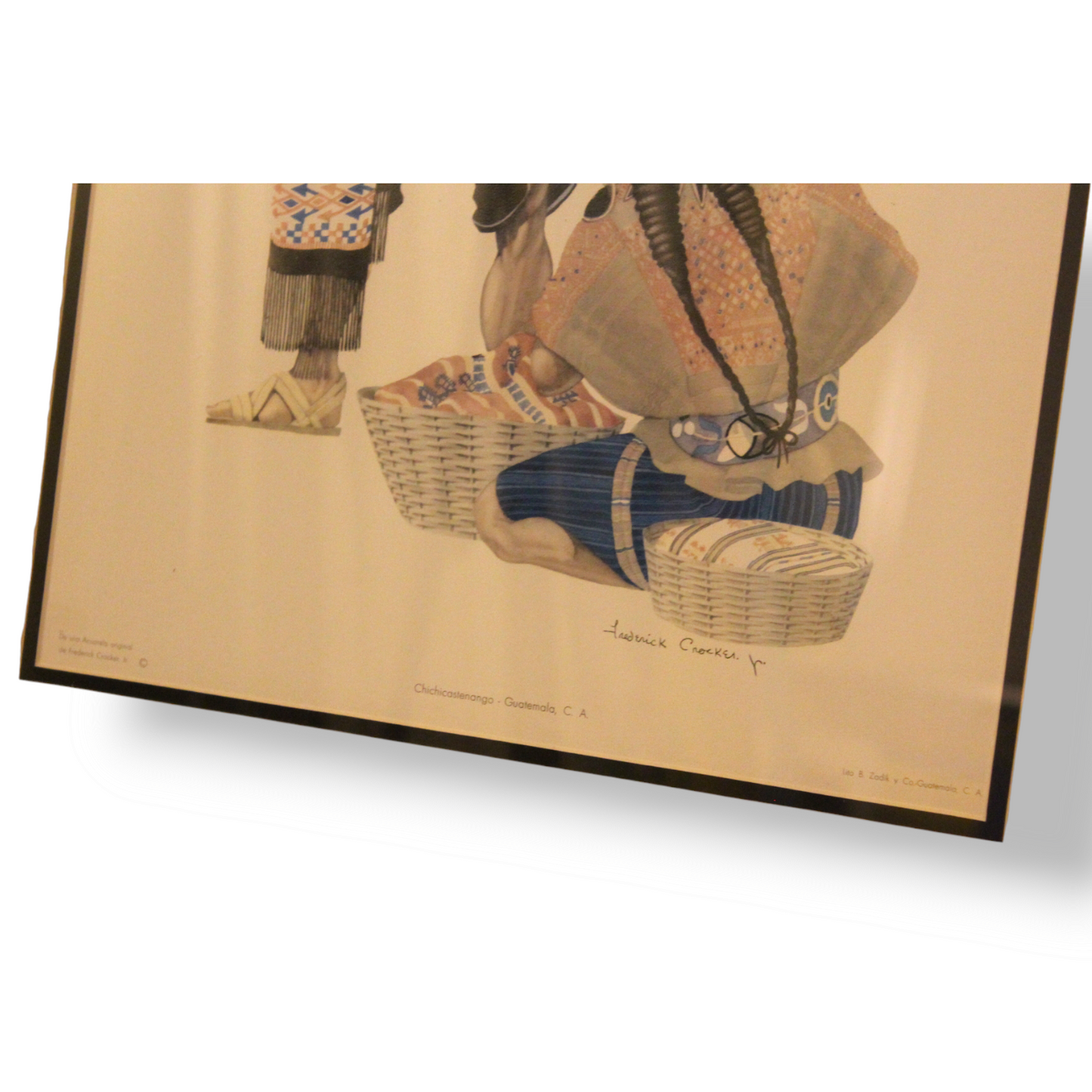 Chichicastenango, Guatemala framed print by Fredrick Crocken