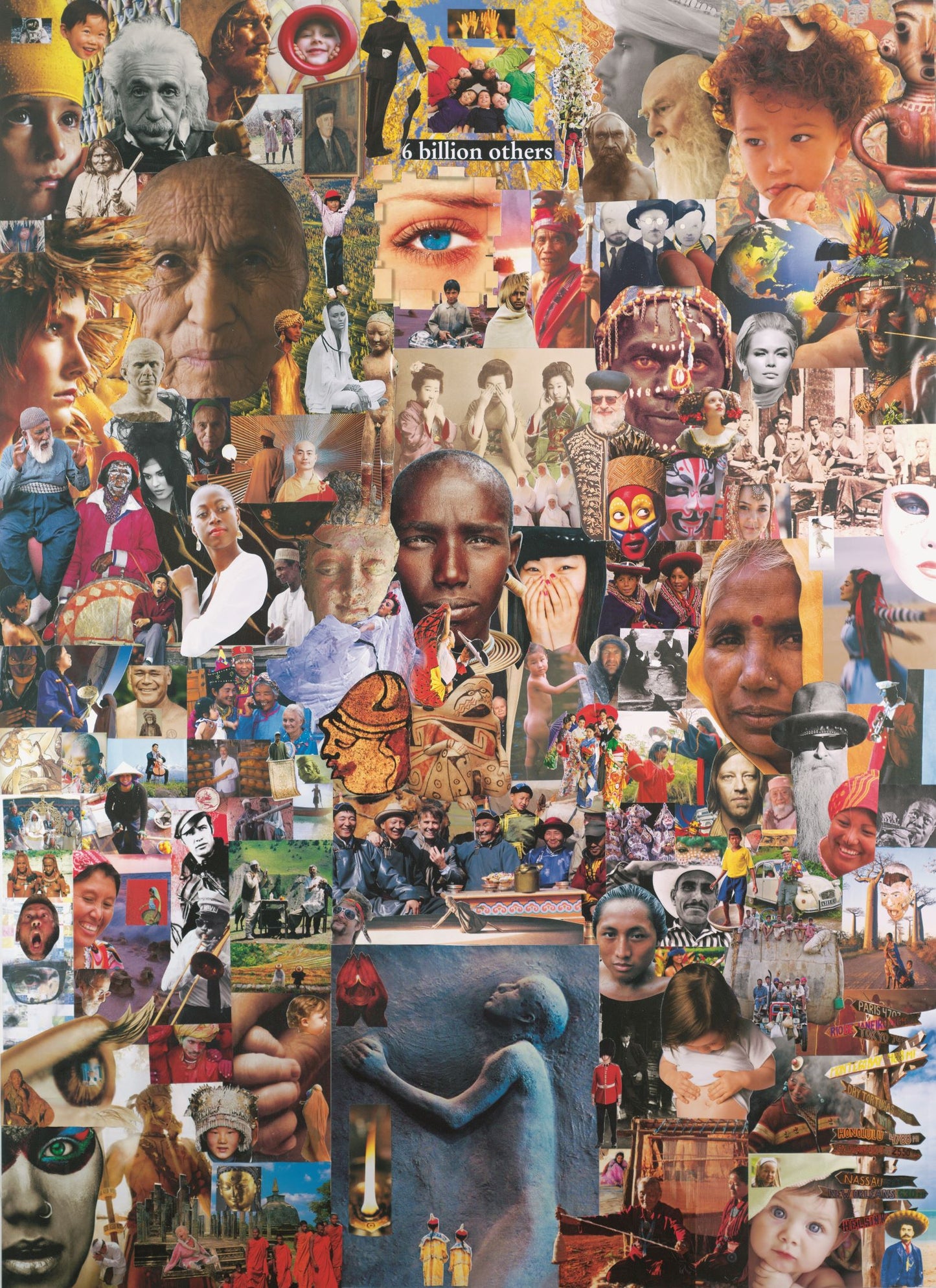 “SIX BILLION OTHERS” COLLAGE