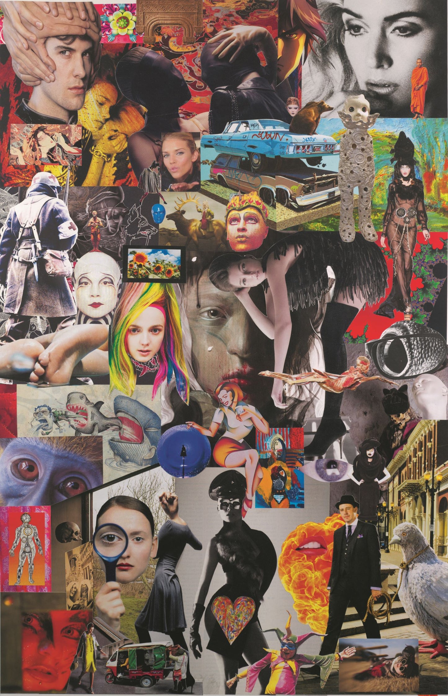 SMALL ABSTRACT #2 COLLAGE