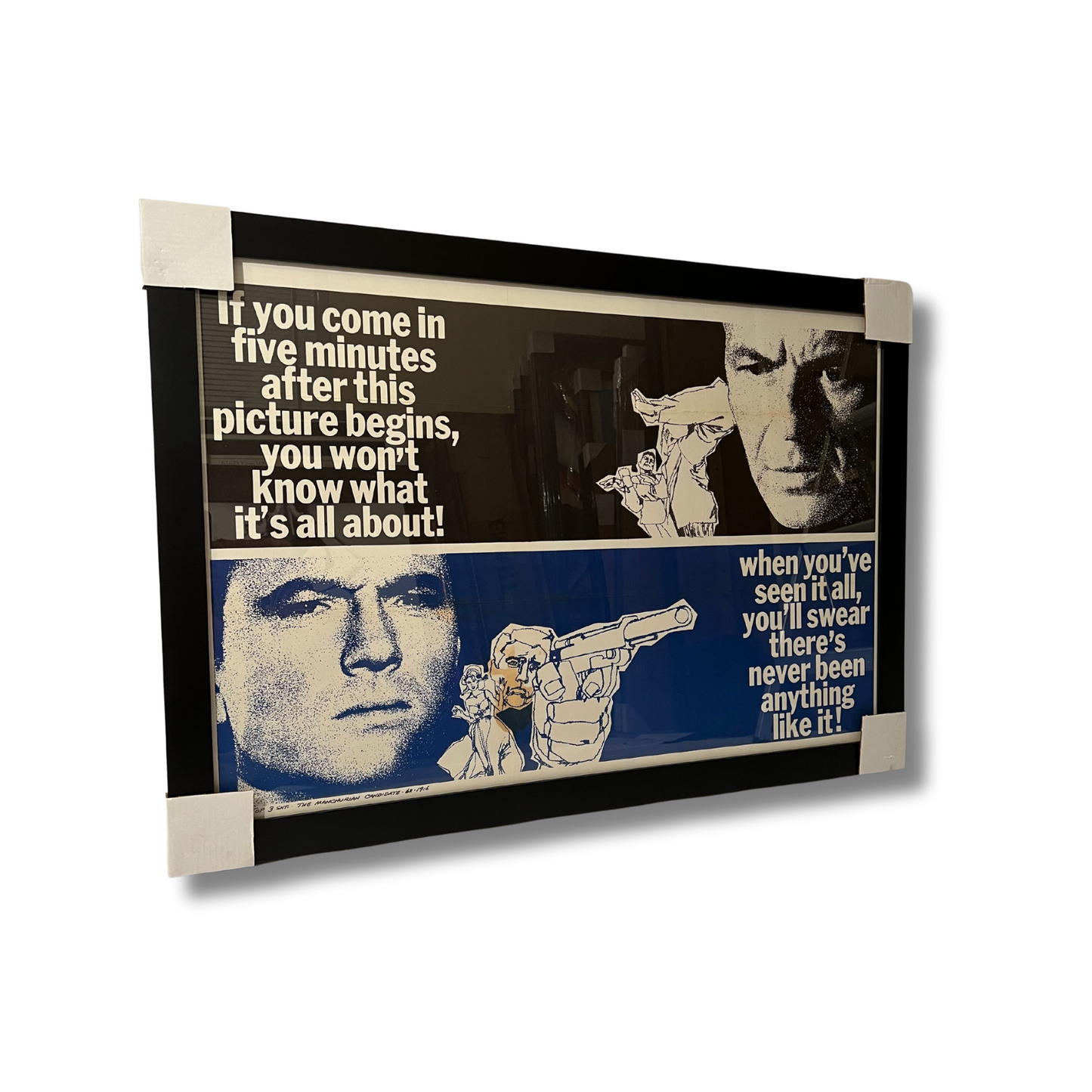 THE MANCHURIAN CANDIDATE (1962 FILM); Framed Film Poster