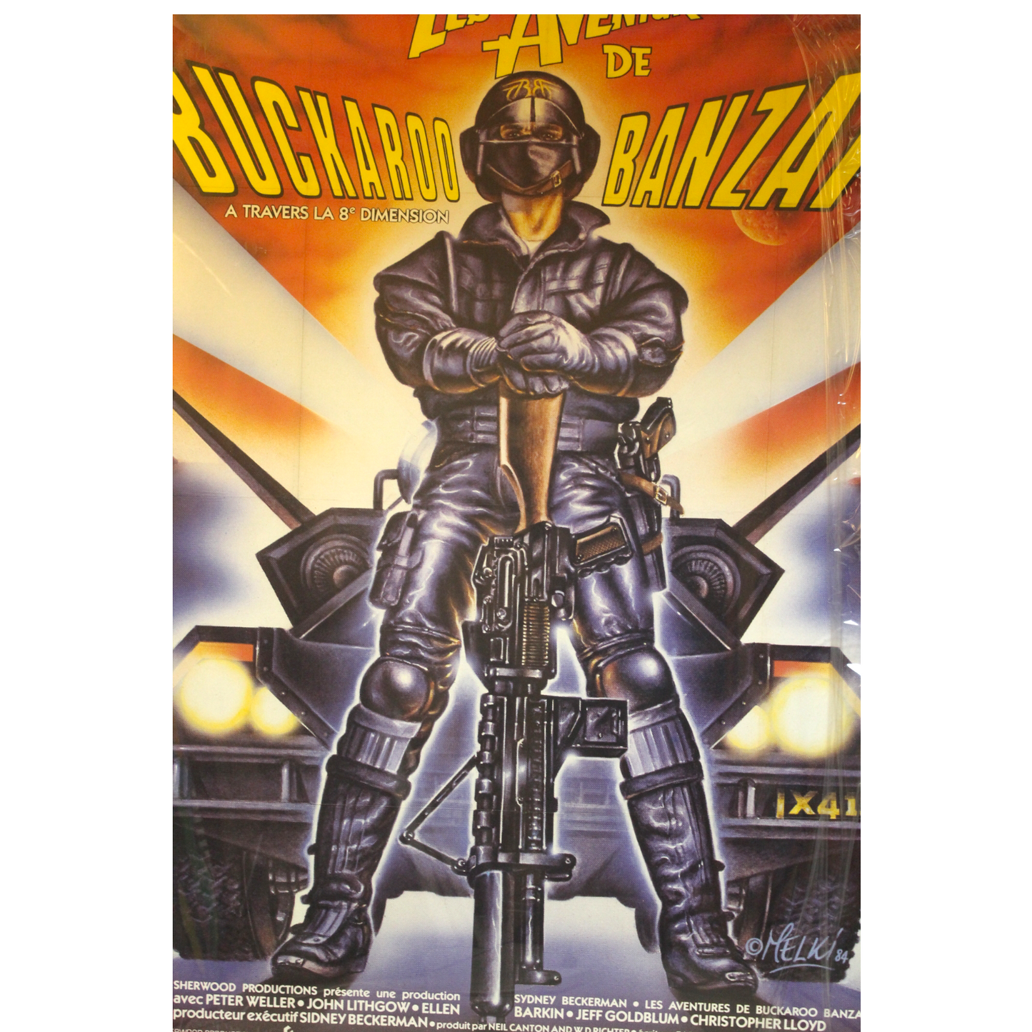 The Adventures of Buckaroo Banzai Across the 8th Dimension (1984); Framed Film Poster