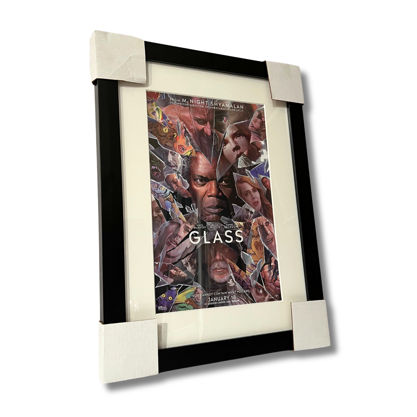 GLASS (2019 FILM); Framed Film Poster