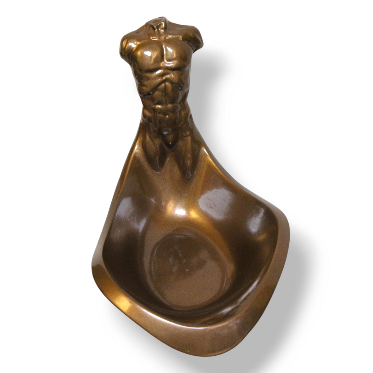 Adonis Rising- metallic brown resin