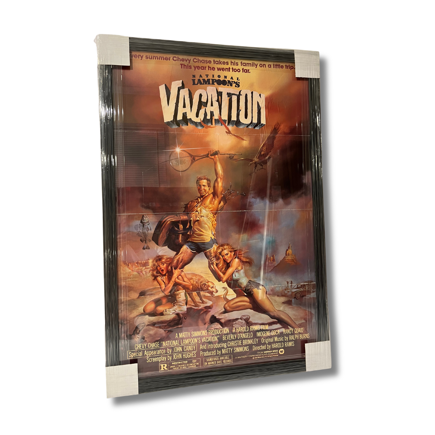 NATIONAL LAMPOON'S VACATION (1983 FILM); Framed Film Poster