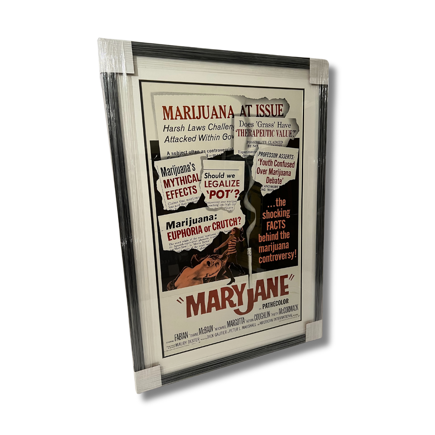 MARY JANE (1963 FILM); Framed Film Poster