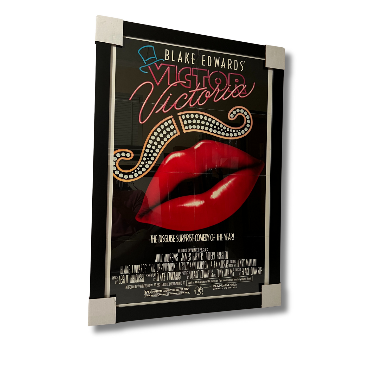 VICTOR VICTORIA (1982 FILM); Framed Film Poster
