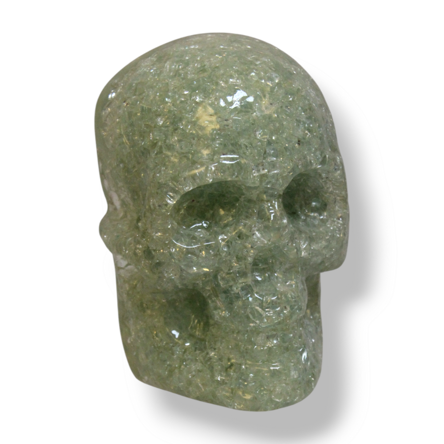 Shattered Dreams Resin Skull