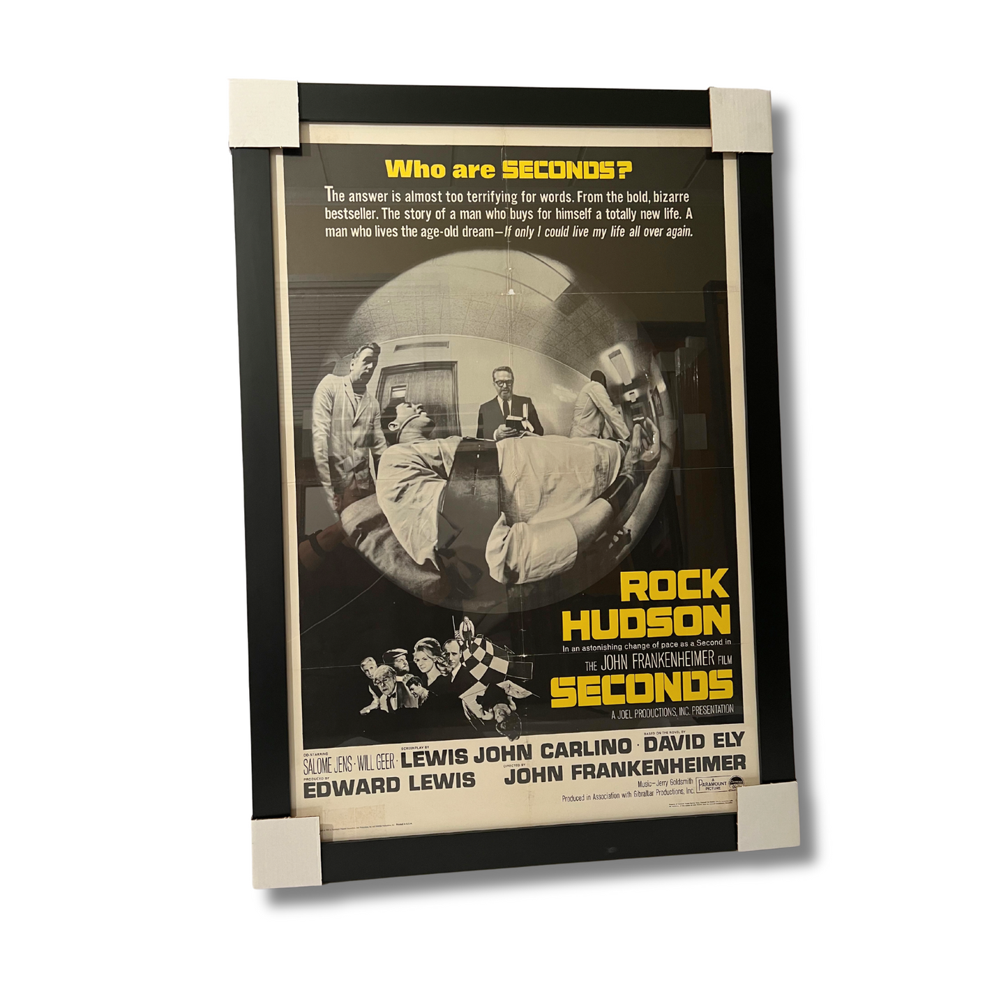 SECONDS (1966 FILM); Framed Film Poster