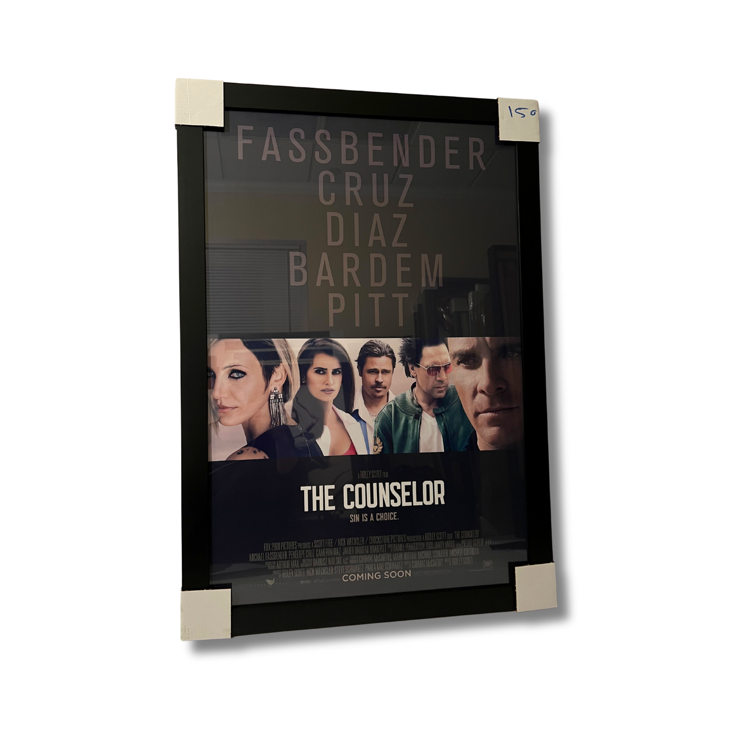 THE COUNSELOR (2013 FILM); Framed Film Poster