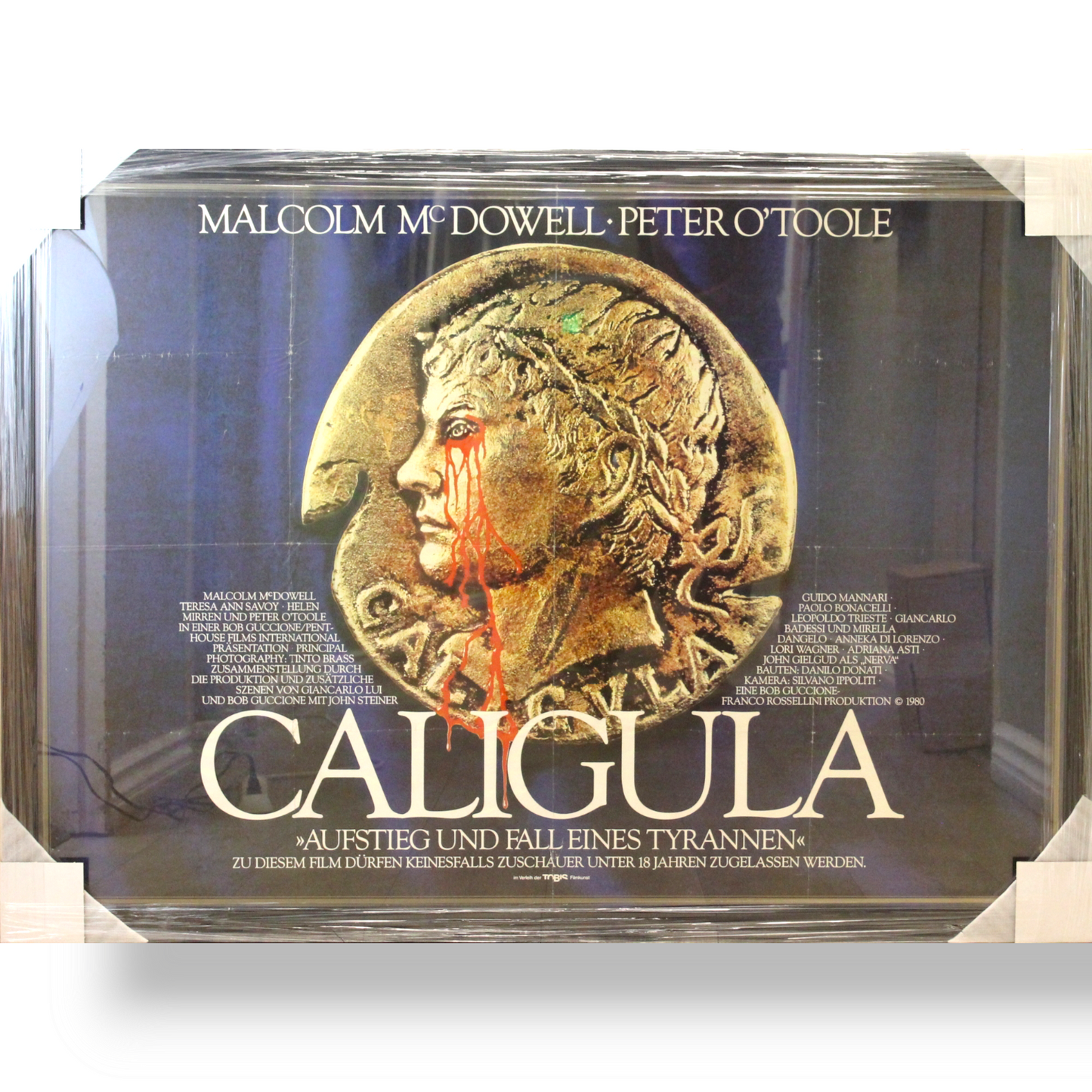 CALIGUA (1979 FILM); framed film poster