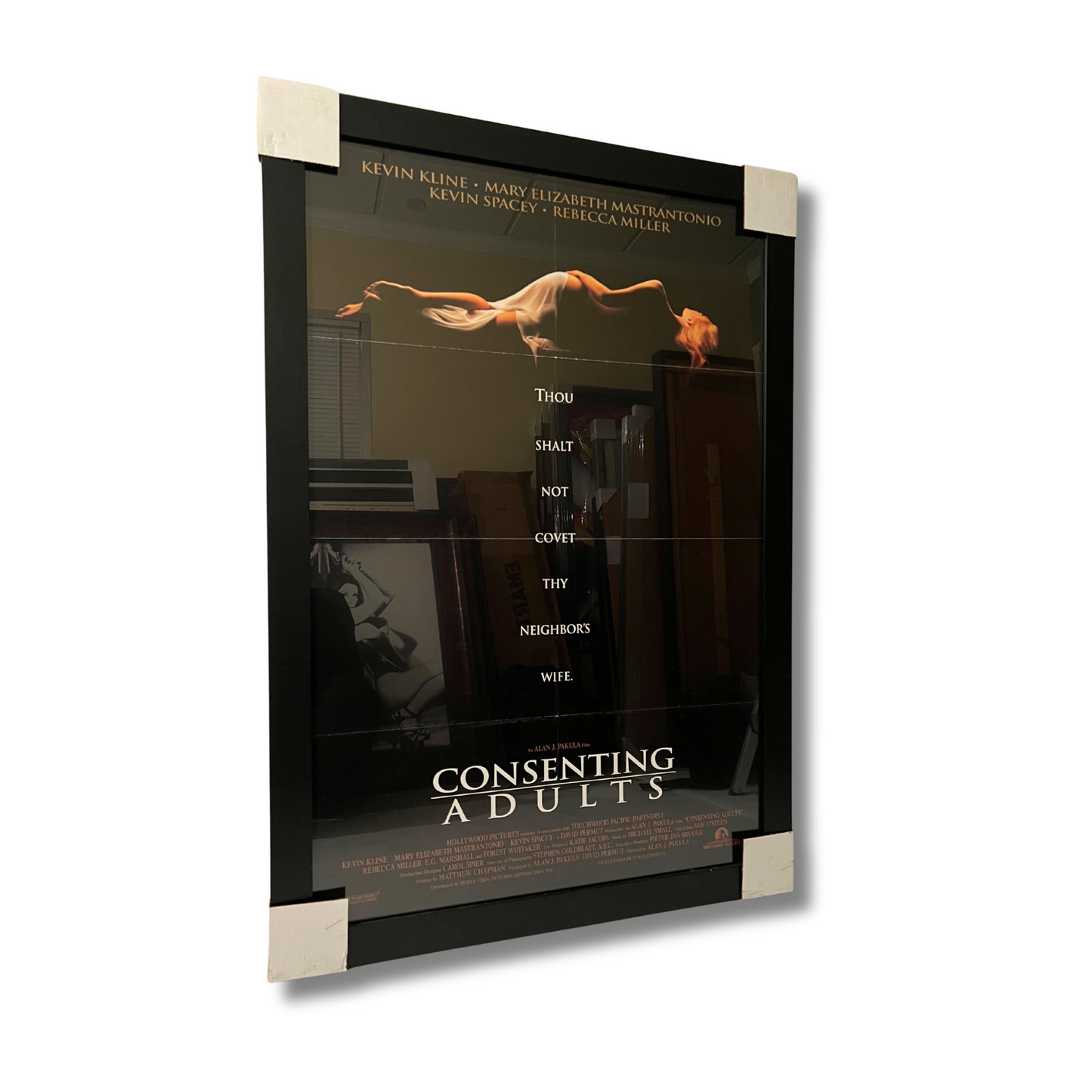 CONSENTING ADULTS (1992 FILM); Framed Film Poster