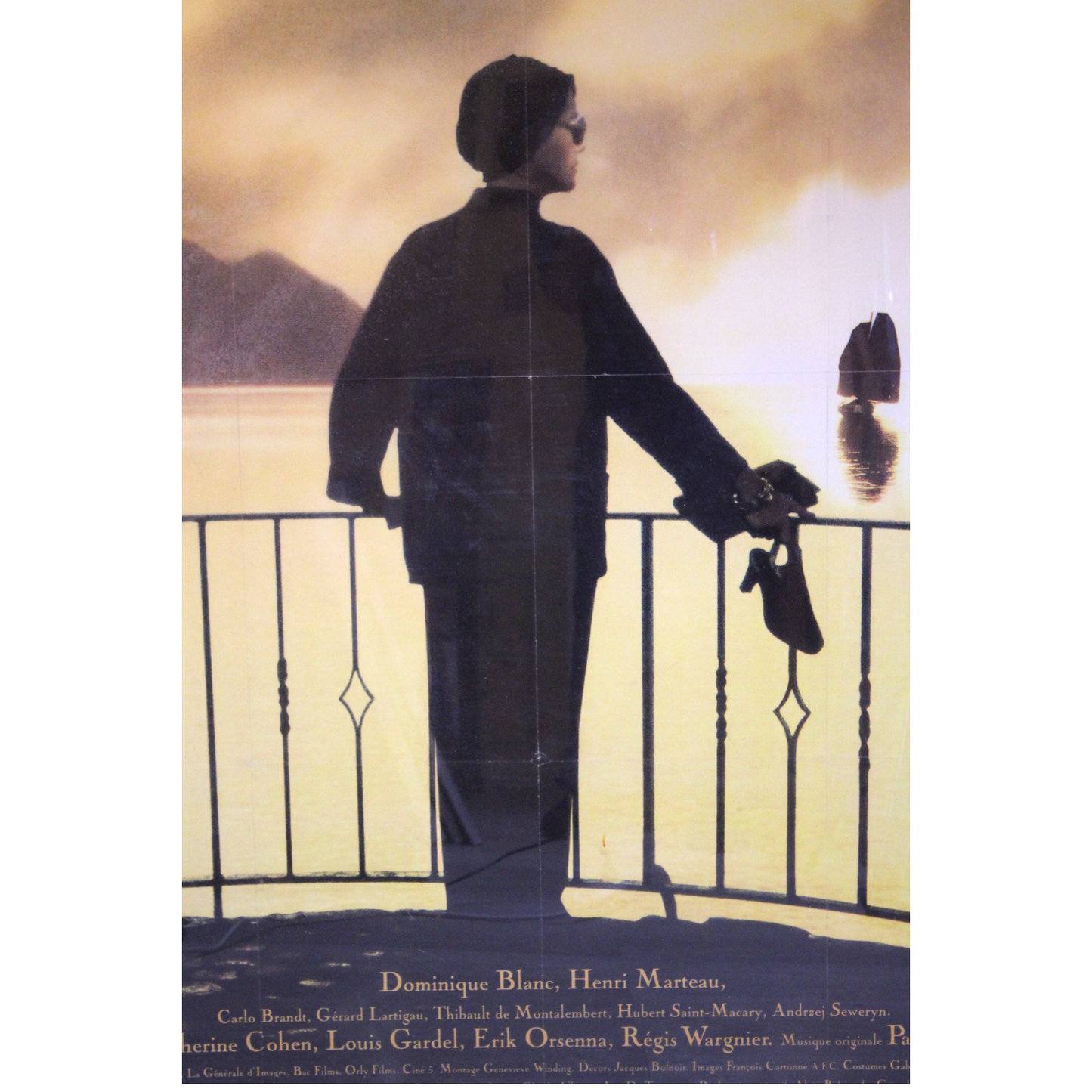 Indochine (1992); Framed Film Poster