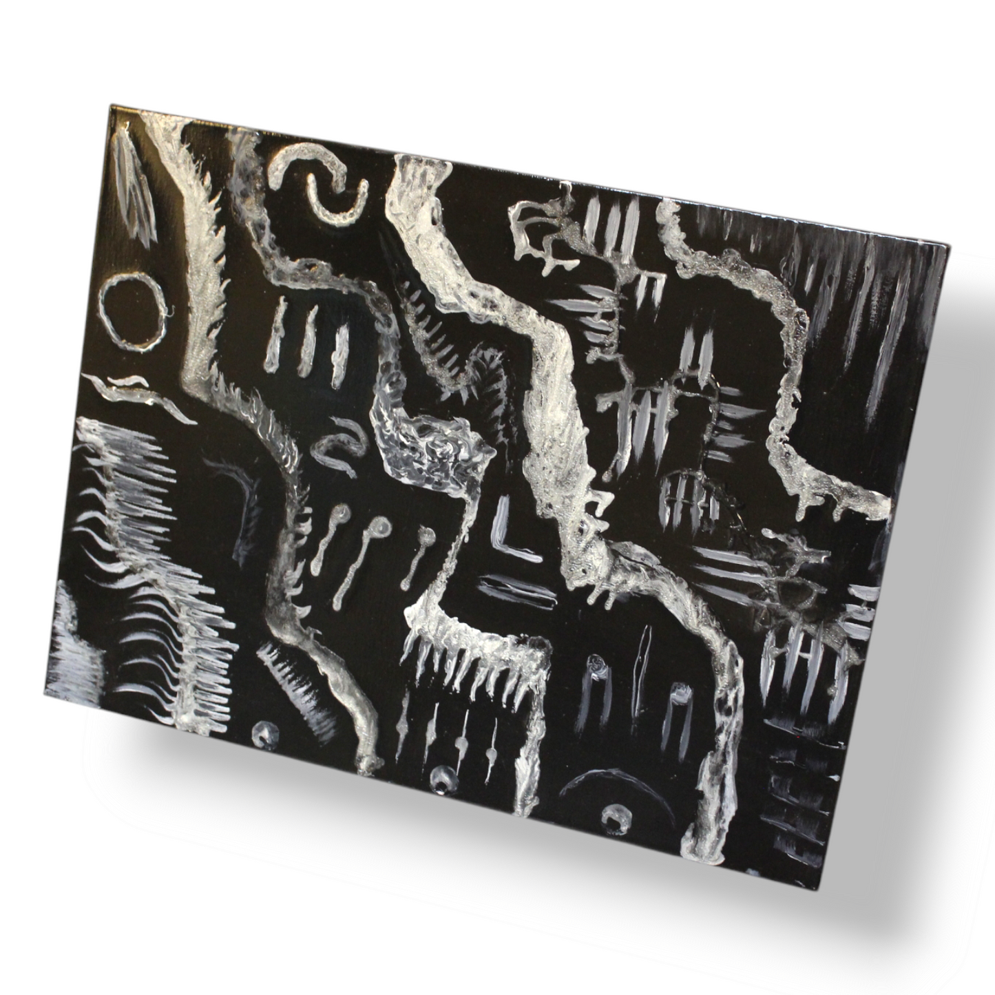 Underworld Species: Enamel on Canvas