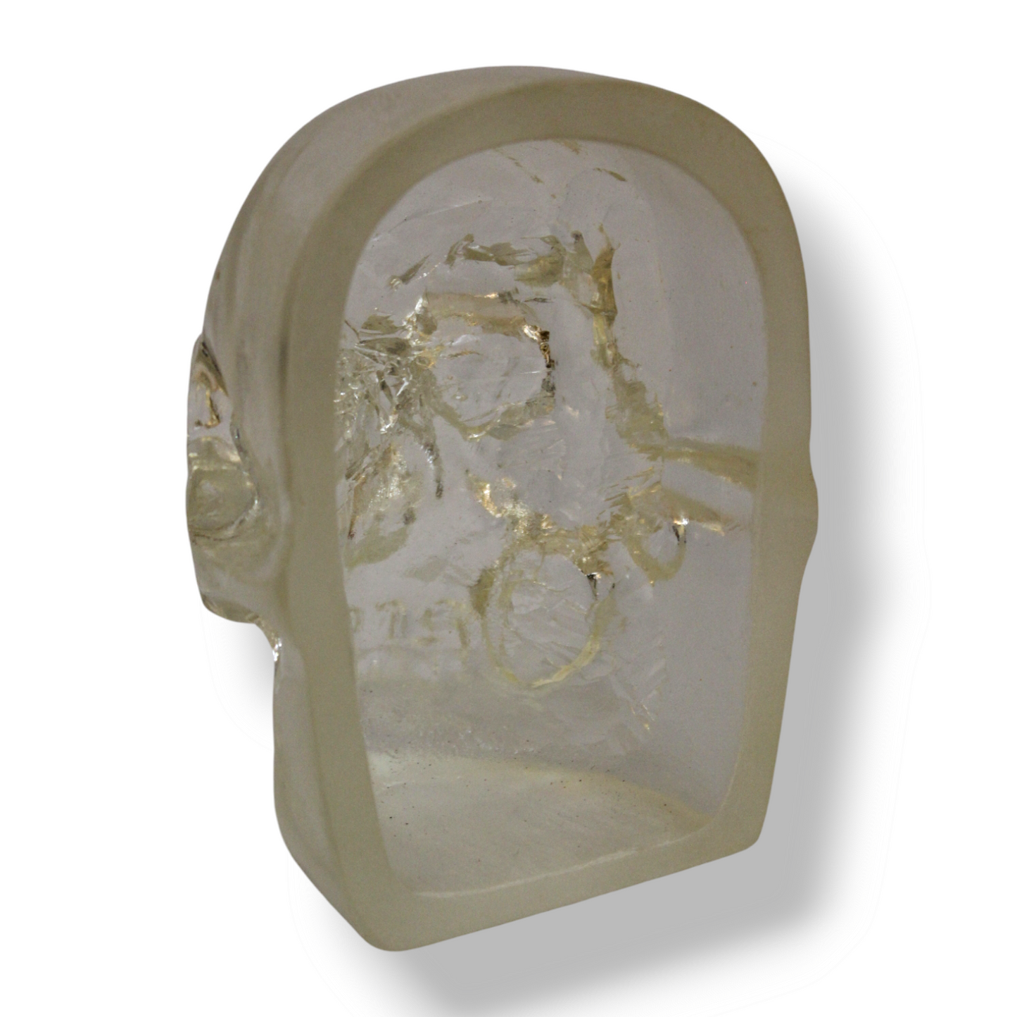 Clear Mind Resin Skull