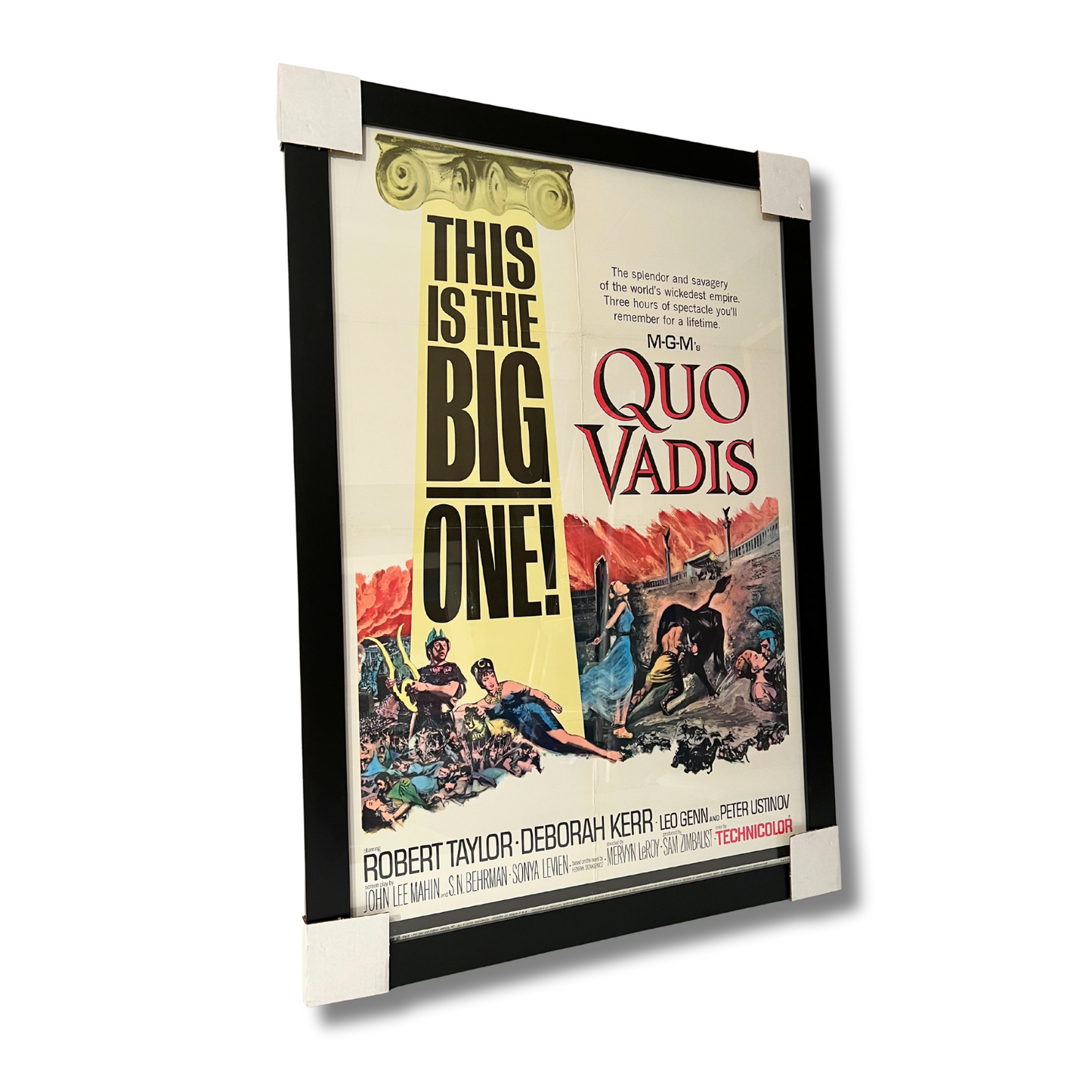 QUO VARDIS (1951 FILM); Framed Film Poster