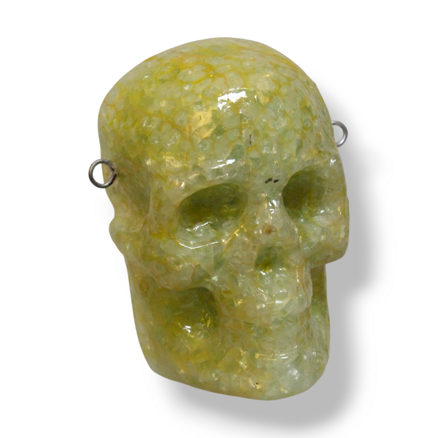 Shattered Dreams Resin Skull