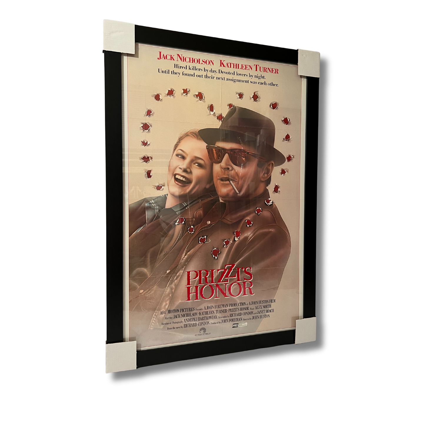 PRIZZI'S HONOR (1985 FILM); Framed Film Poster