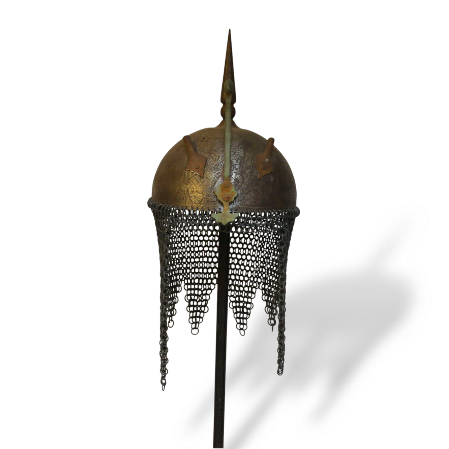 Rajput Soldier Steel Engraved Helmet