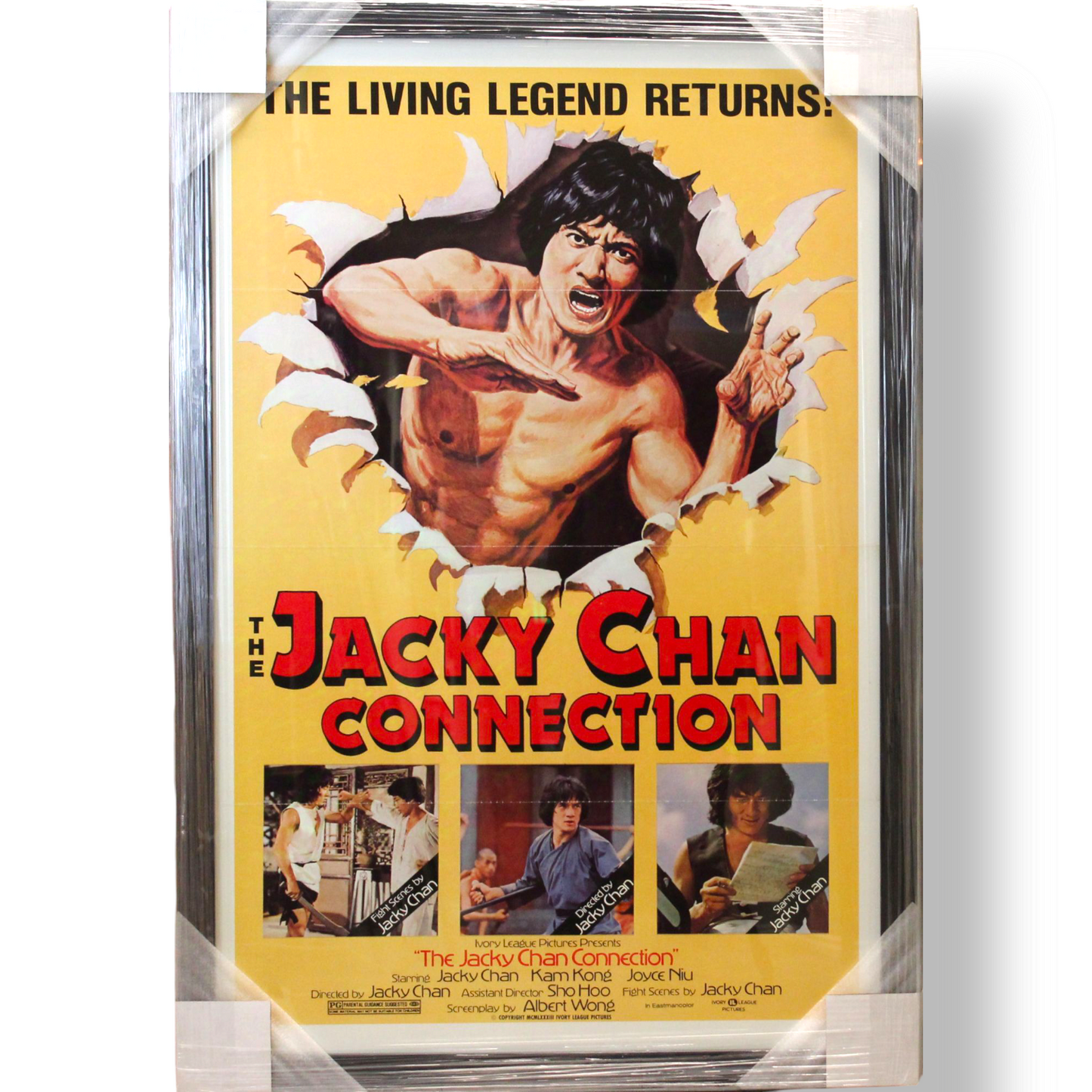 JACKIE CHAN CONNECTION (2005 FILM); framed film poster