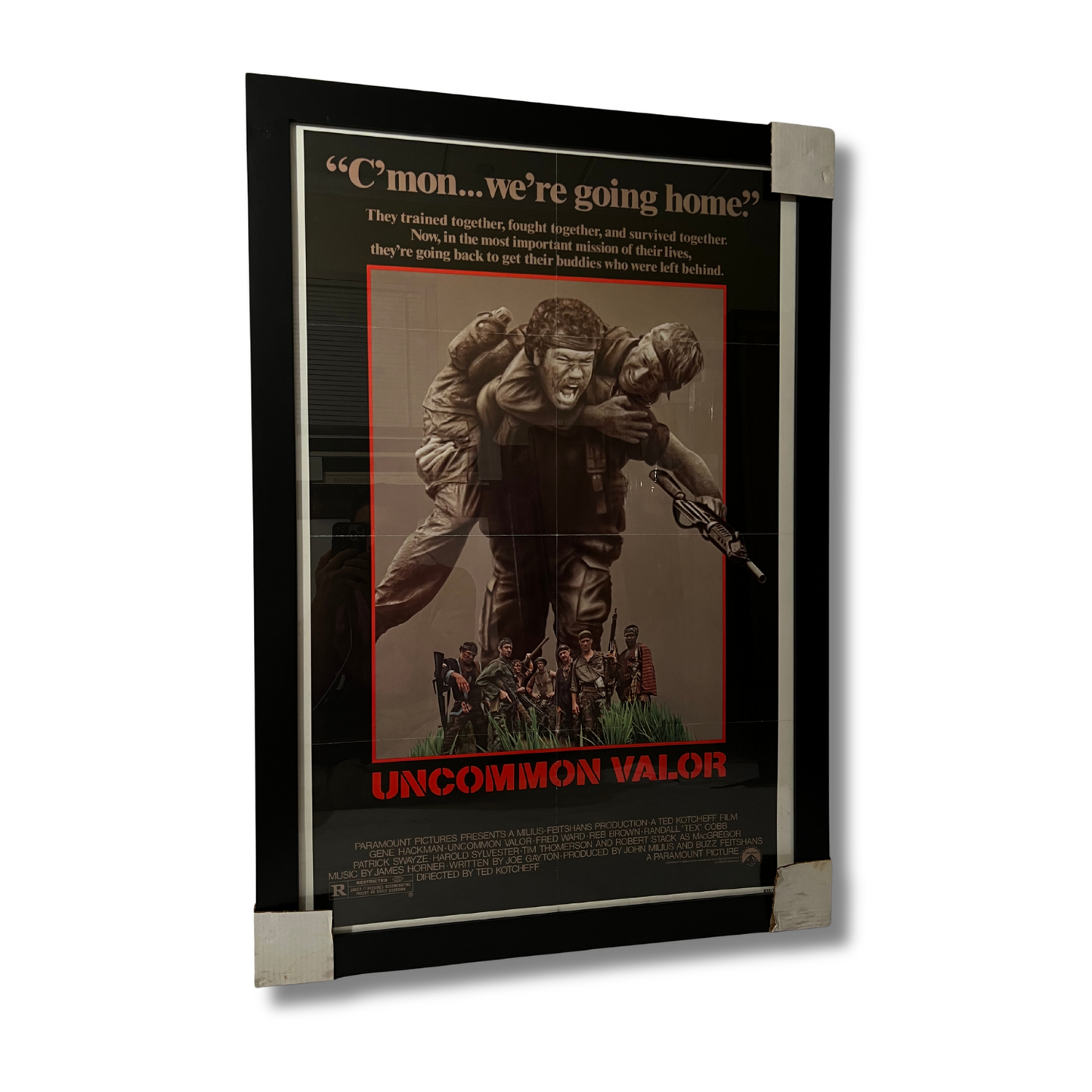 UNCOMMON VALOR (1983 FILM); Framed Film Poster