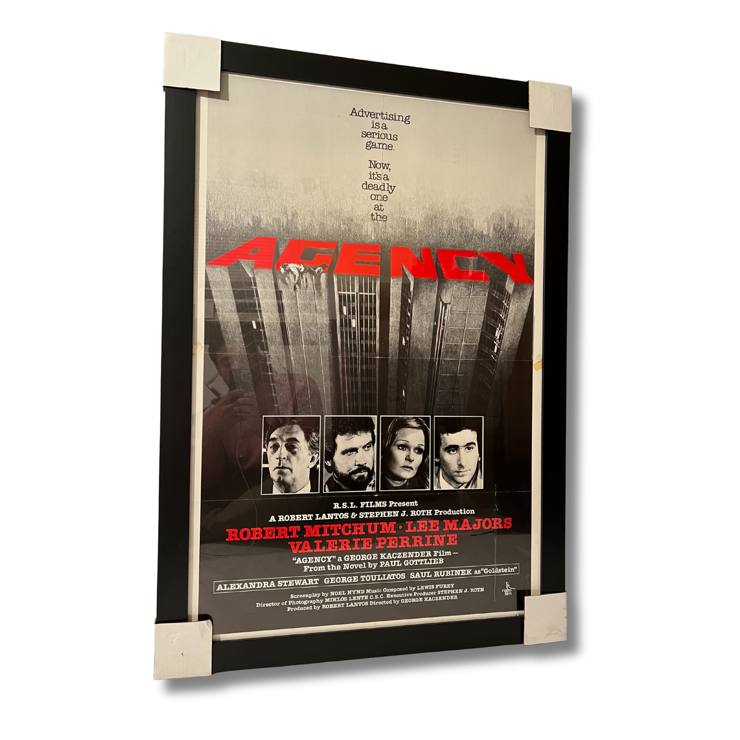 AGENCY (1980 FILM); Framed Film Poster