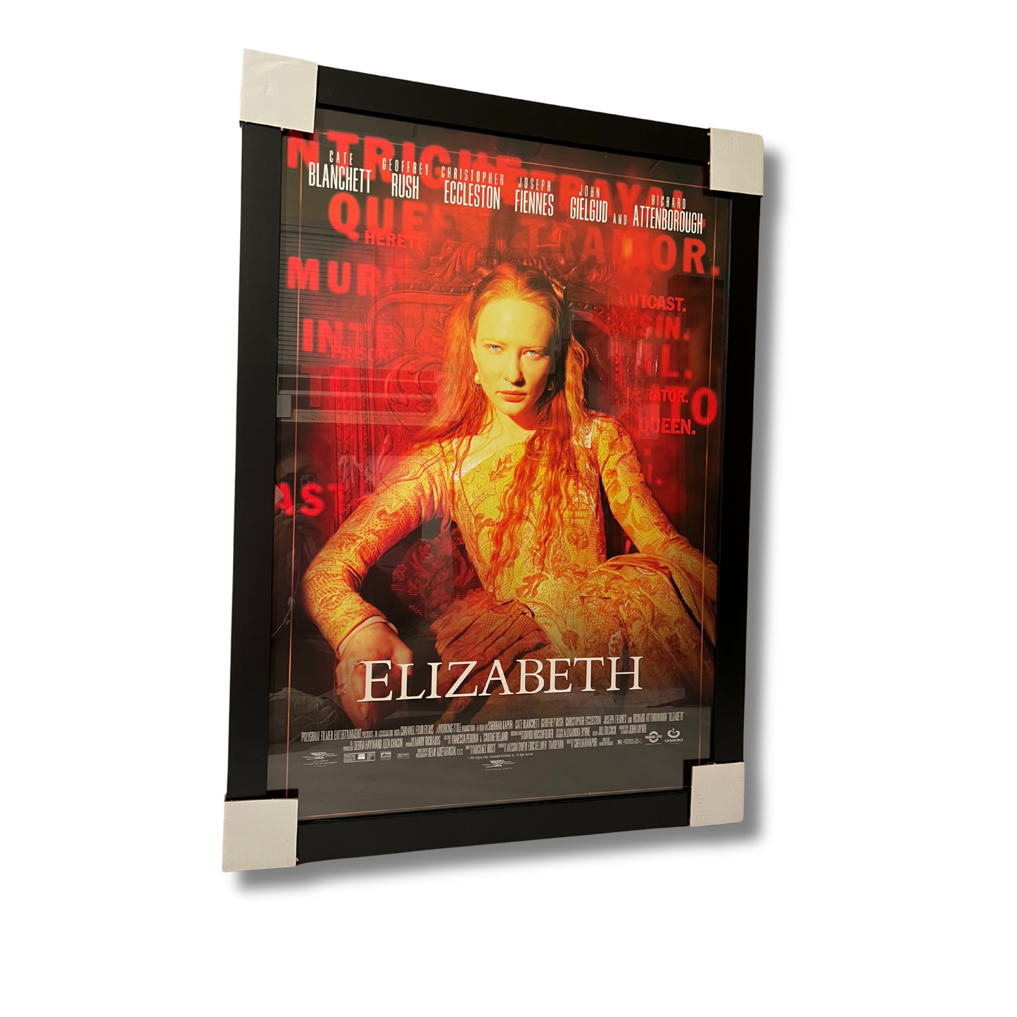 ELIZABETH (1998 FILM); Framed Film Poster