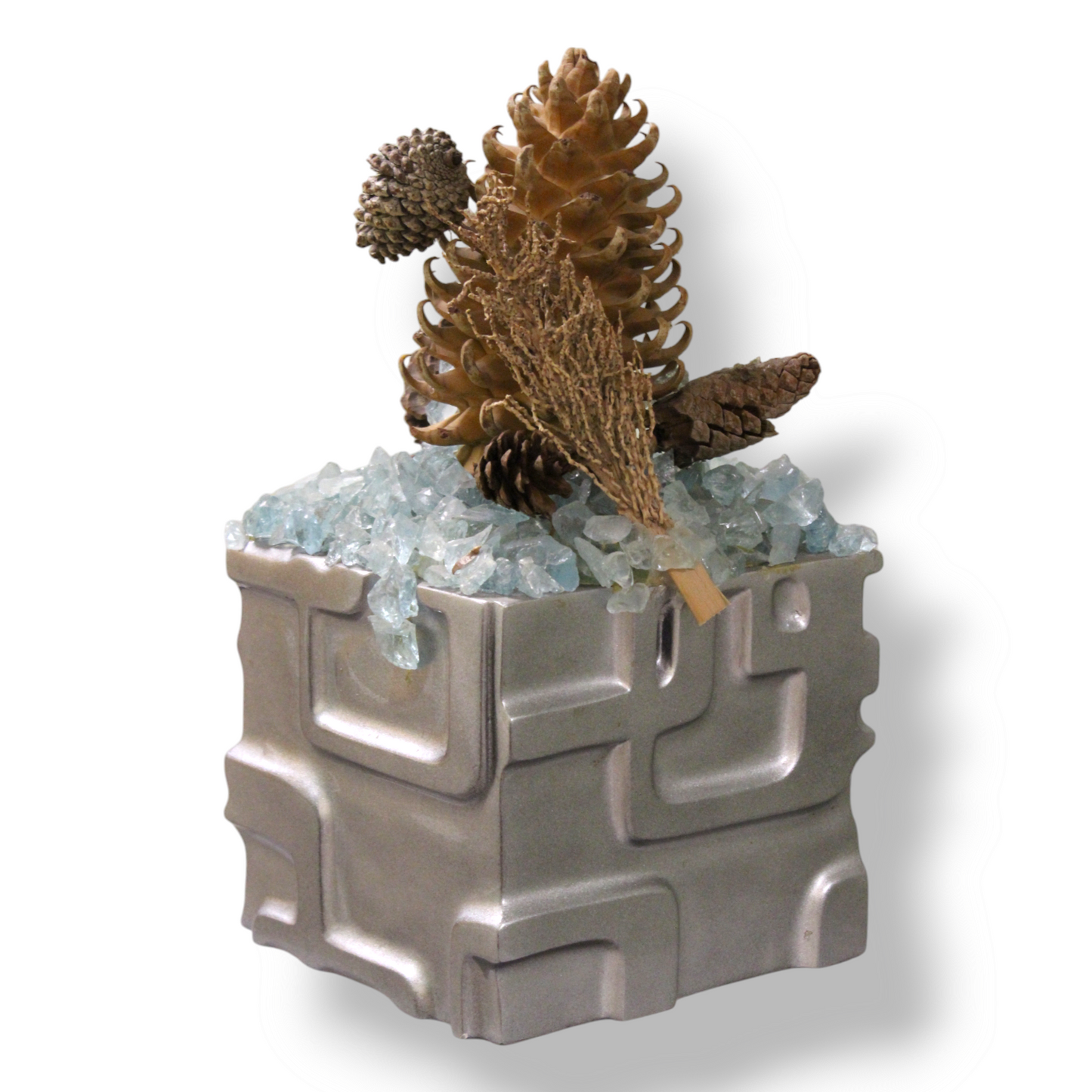 Silver Acorn arboreal sculpture