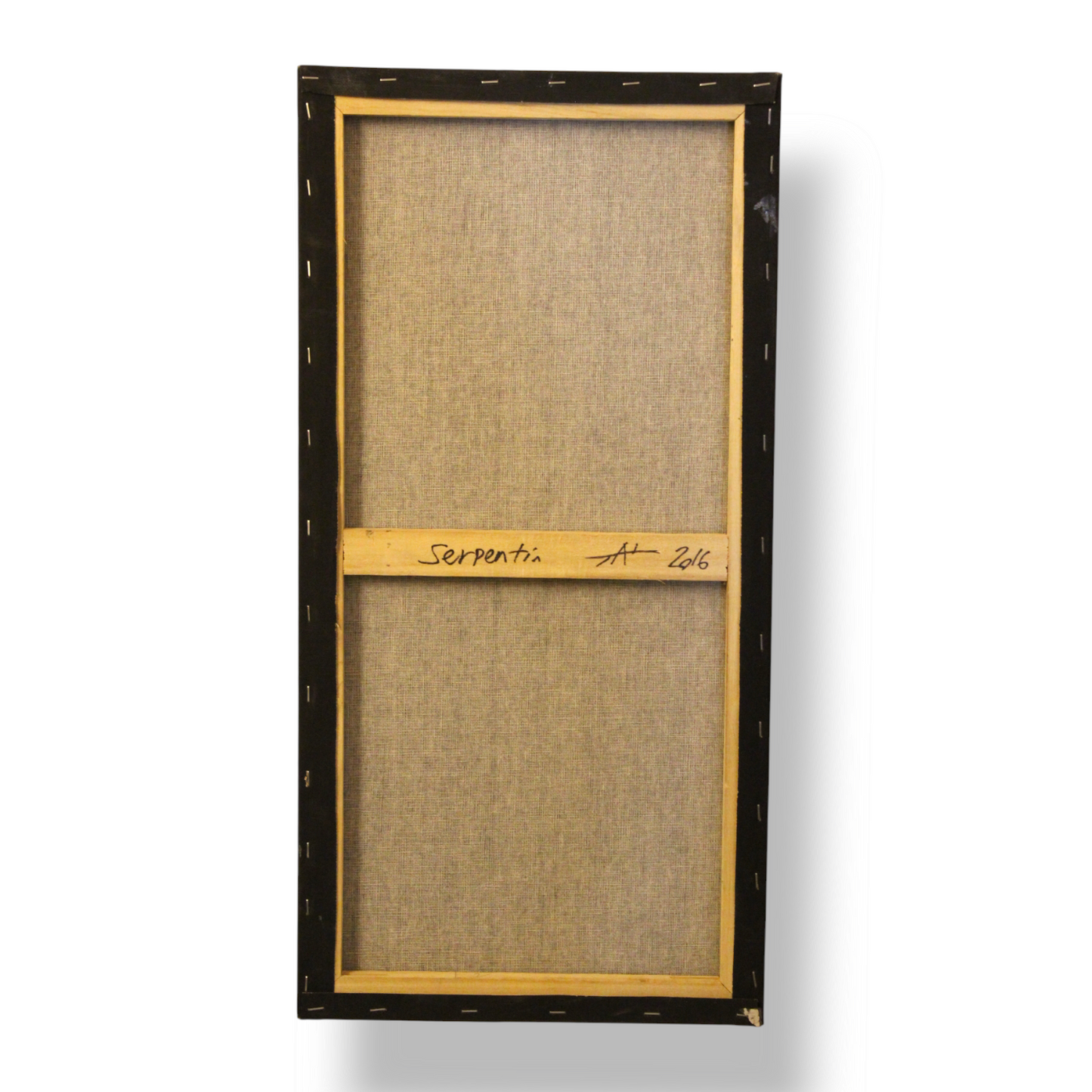 "Serpentin" enamel on canvas