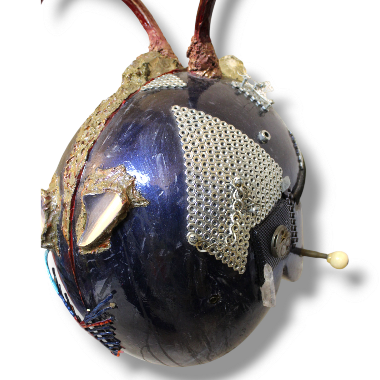 “Steampunk Gort”- One of 200 “Gort” helmets (from the 1962 film, “The Day The Earth Stood Still”)