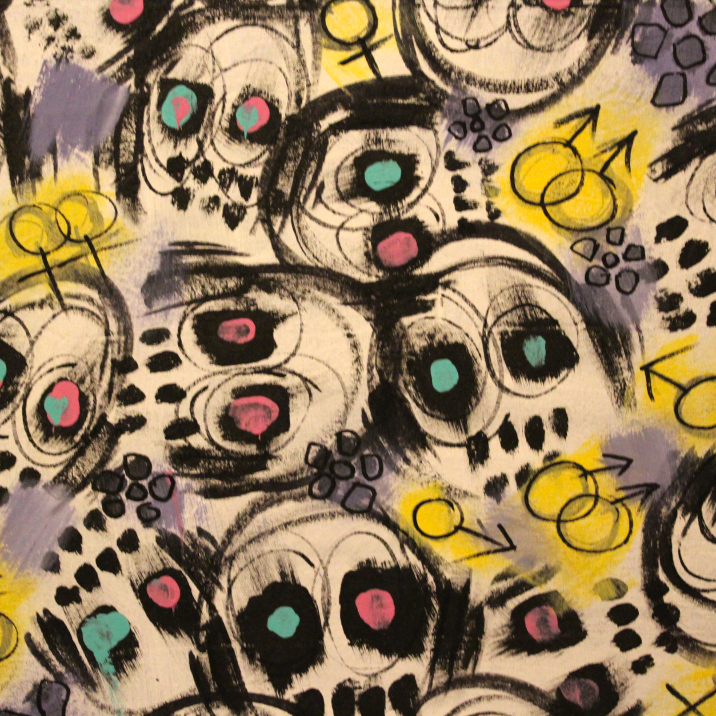 Life Sex Death Series. Oil on Canvas