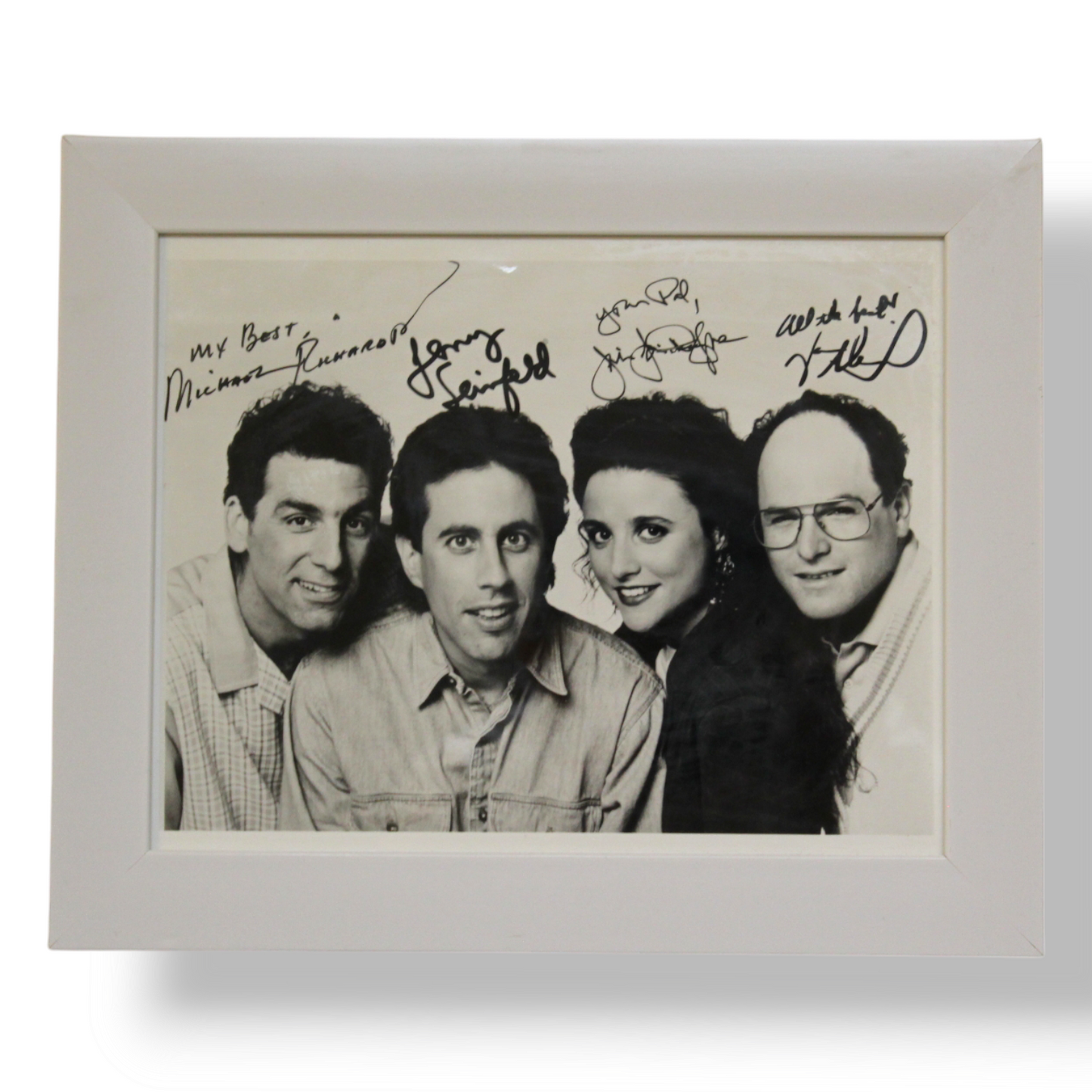 Seinfeld - signed 8 x 10 framed photo