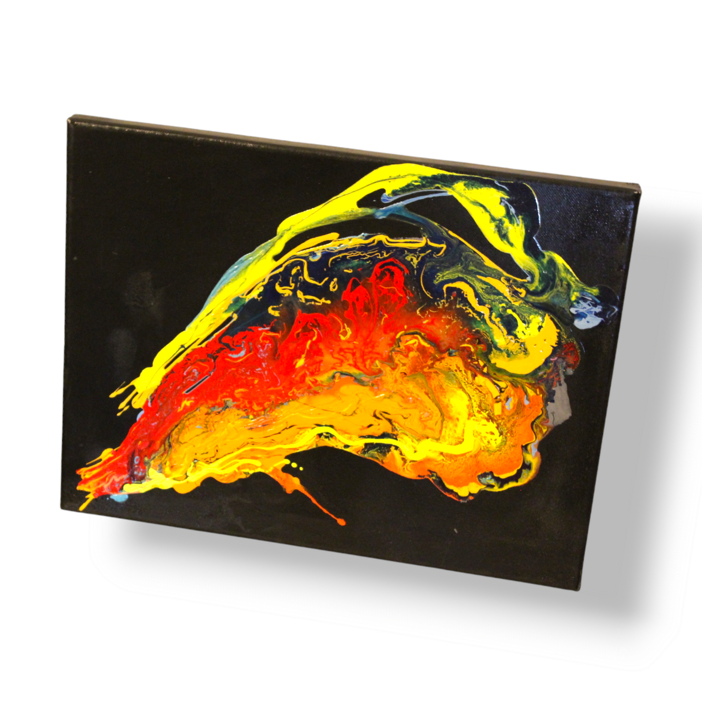 The Bear: Enamel on Canvas by Tal McAbian