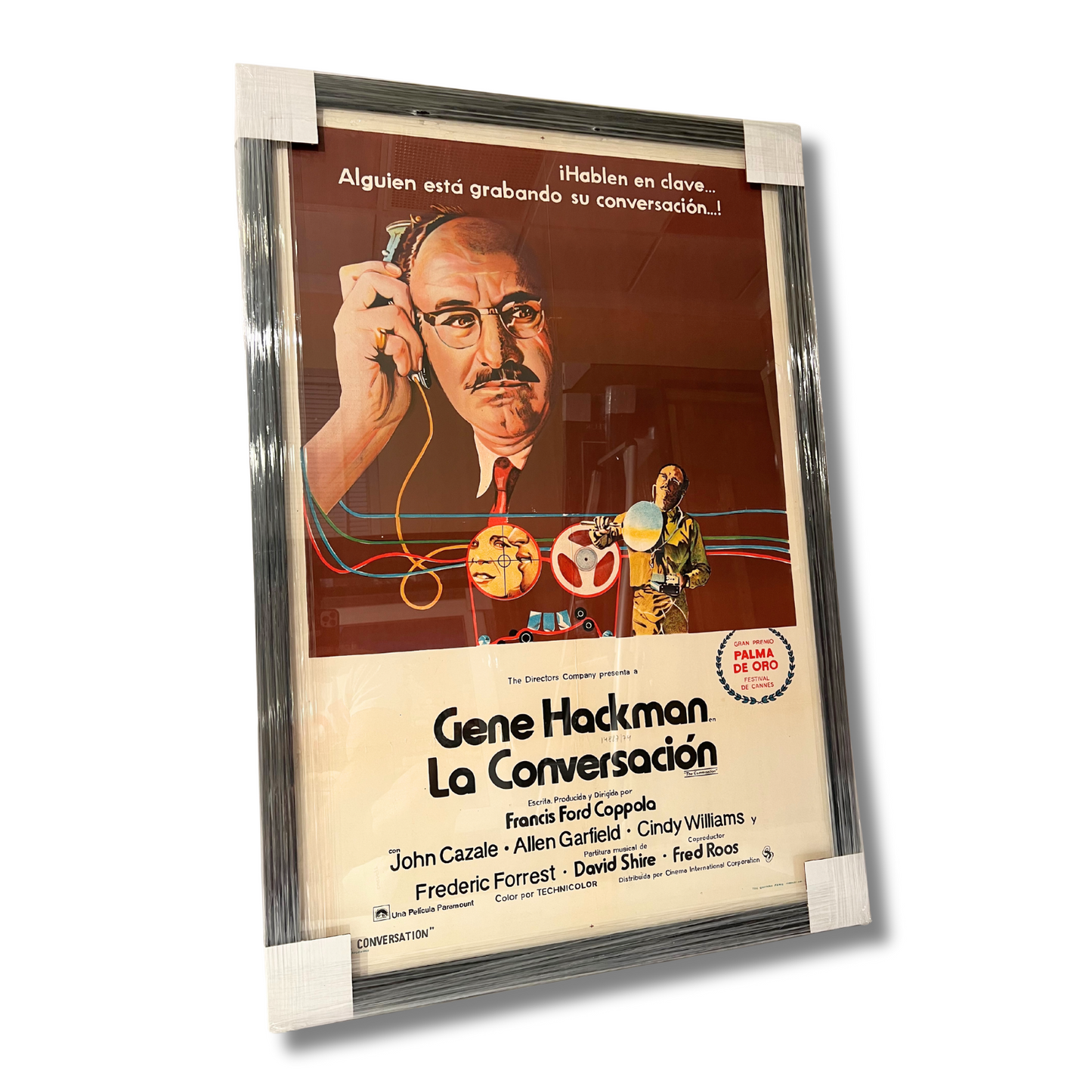 THE CONVERSATION (1974 FILM); Framed Film Poster