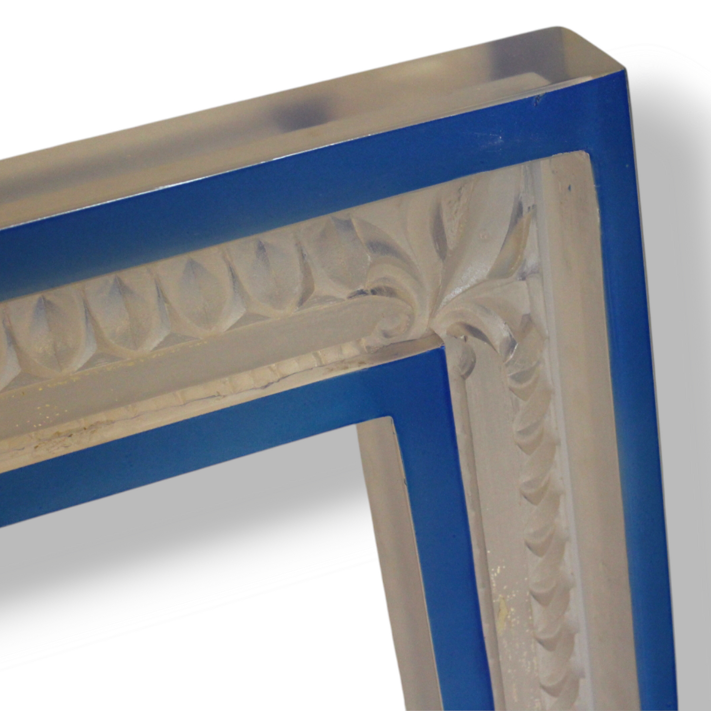 Fleur de Lys resin frame