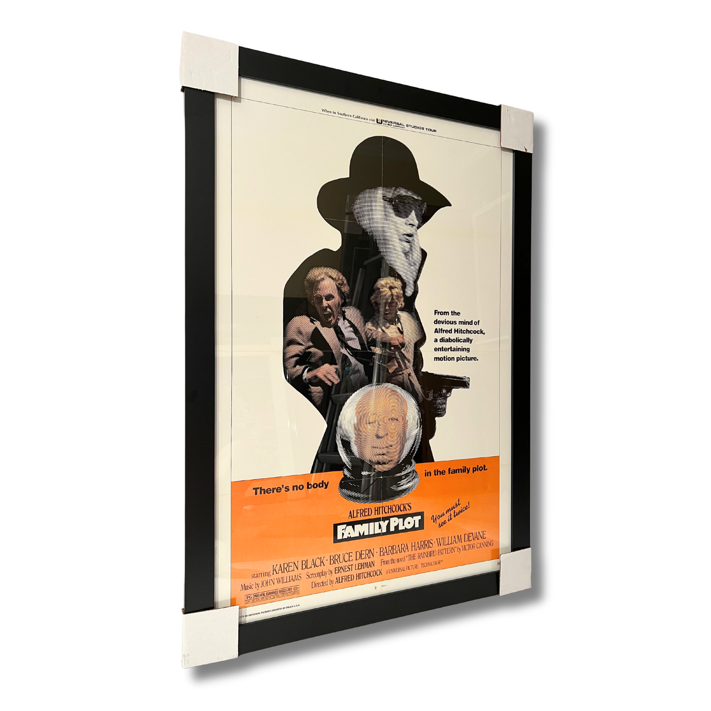 FAMILY PLOT (1976 FILM); Framed Film Poster