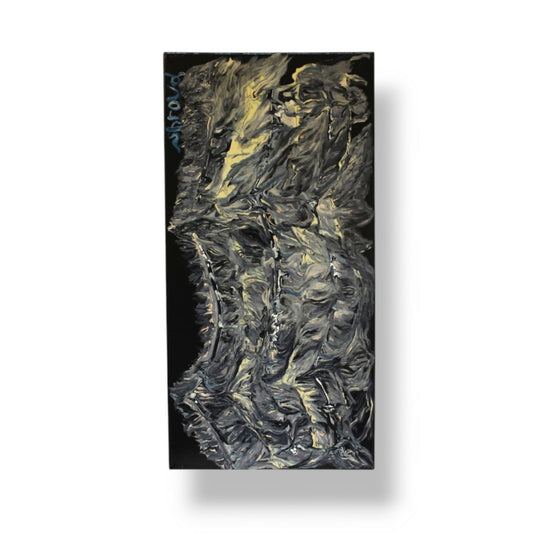 Shroud: Enamel on Canvas