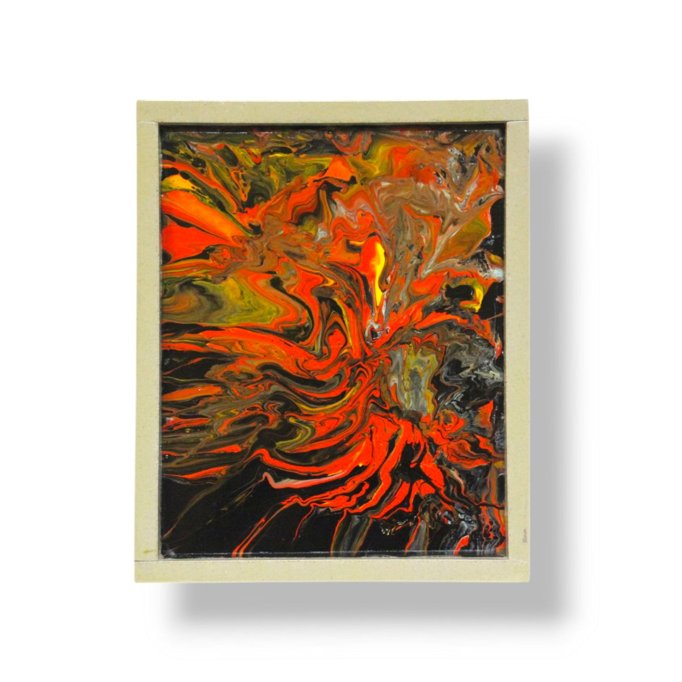 Incubation: Enamel on Canvas