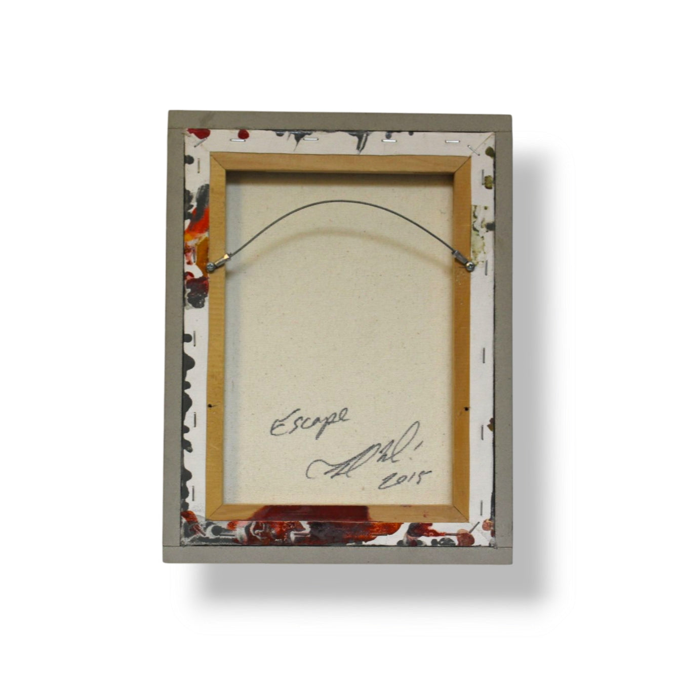 Escape: Enamel on Canvas