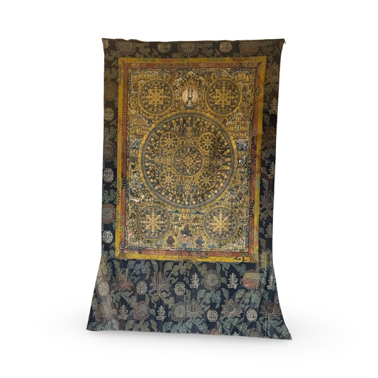 Tibetan Thangka Chakra Mandala II