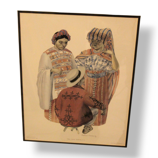 Nebaj Quiche Framed Print by Fredrick Crocken