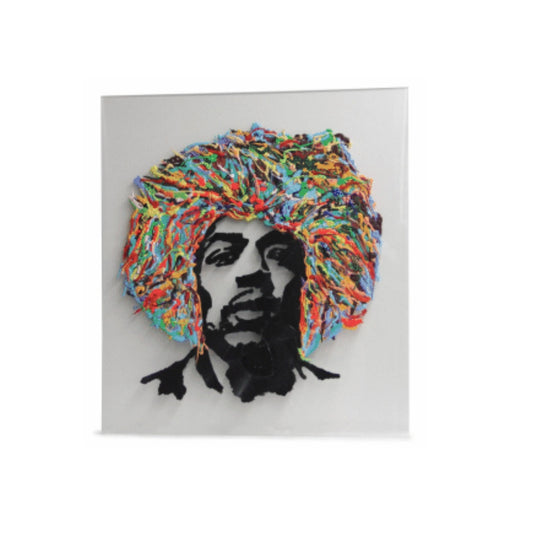 Jimmy Hendrix Portrait on Acrylic