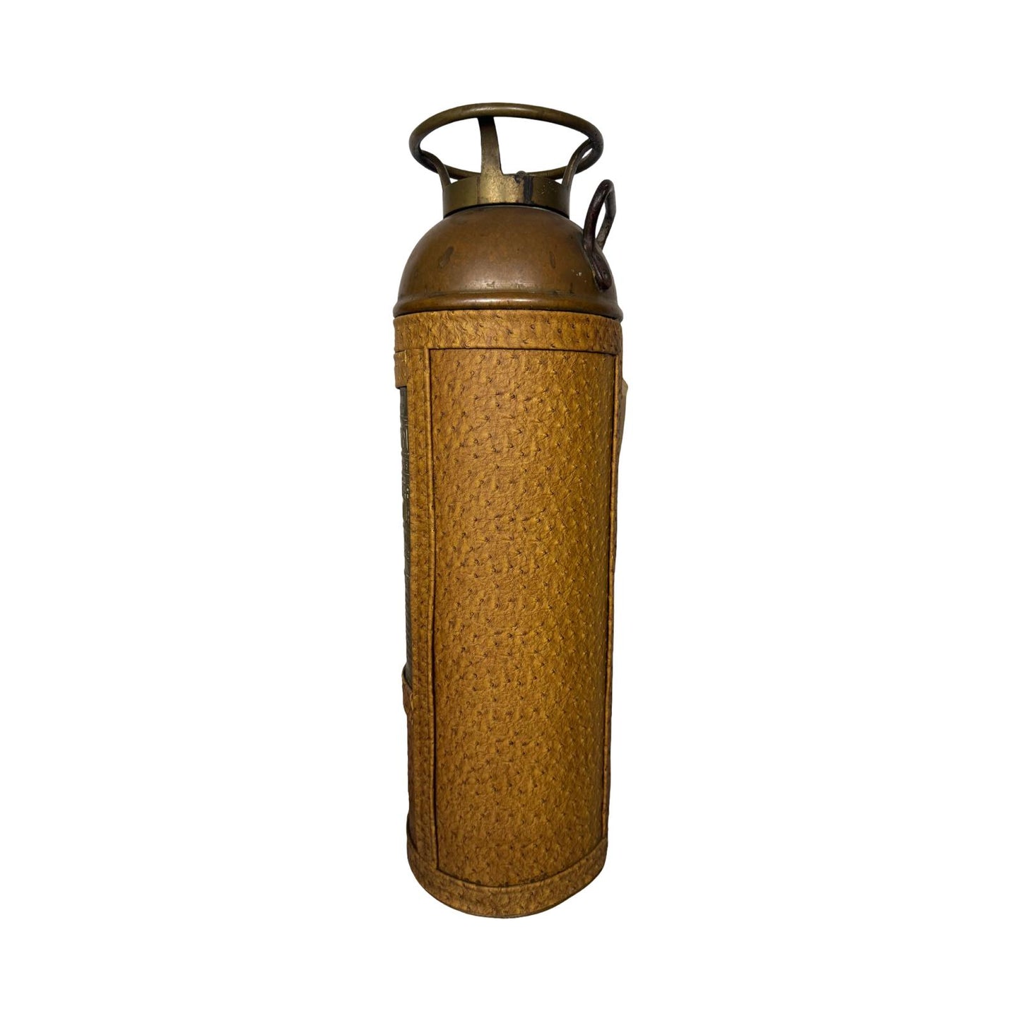 Ostrich Decorated Antique Fire Extinguisher