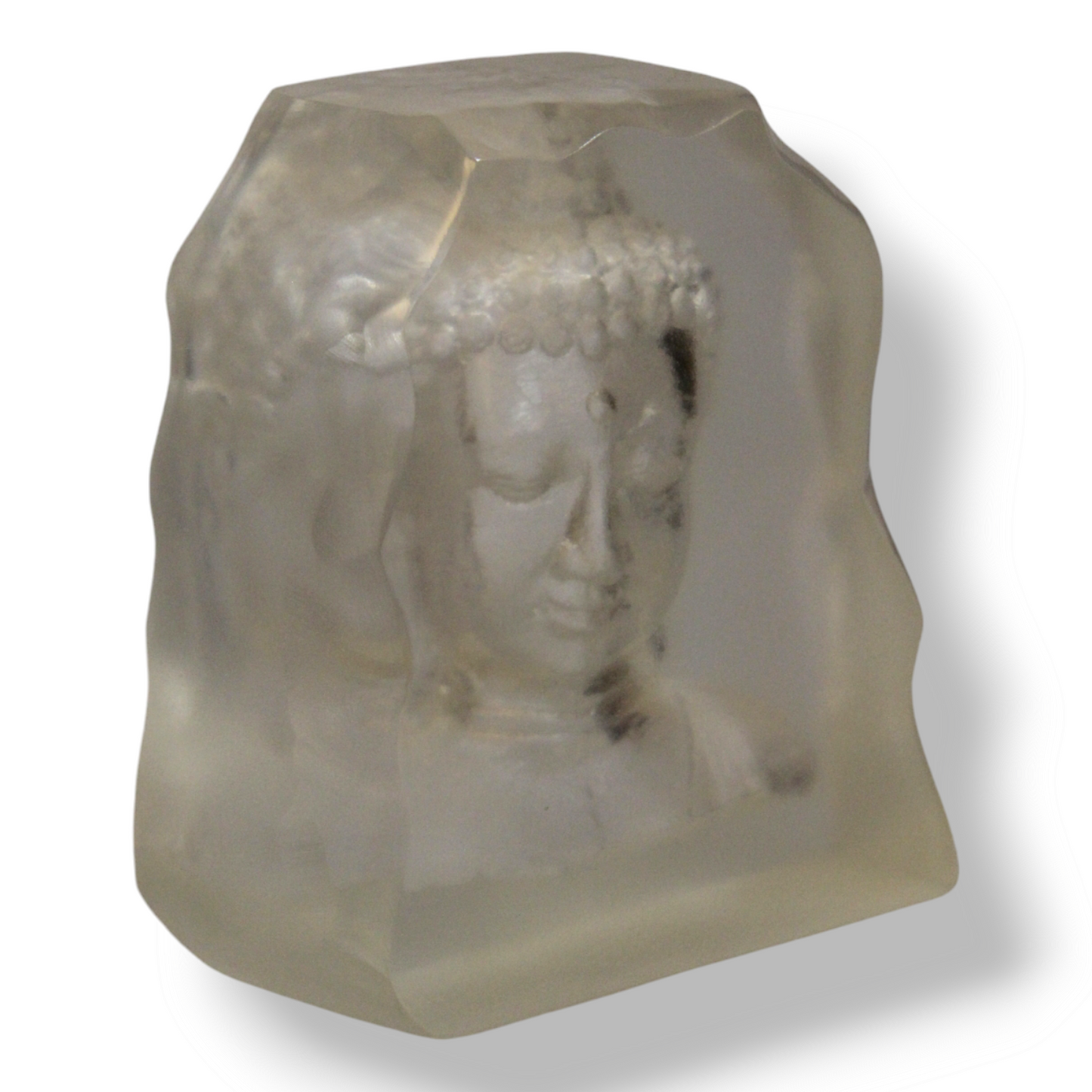 Siddhartha carved bas relief
