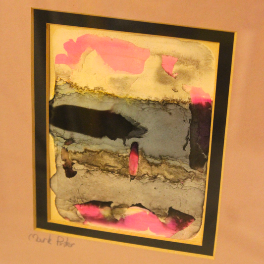 A framed watercolor by Mark Pinter, England, (Circa 1980’s)