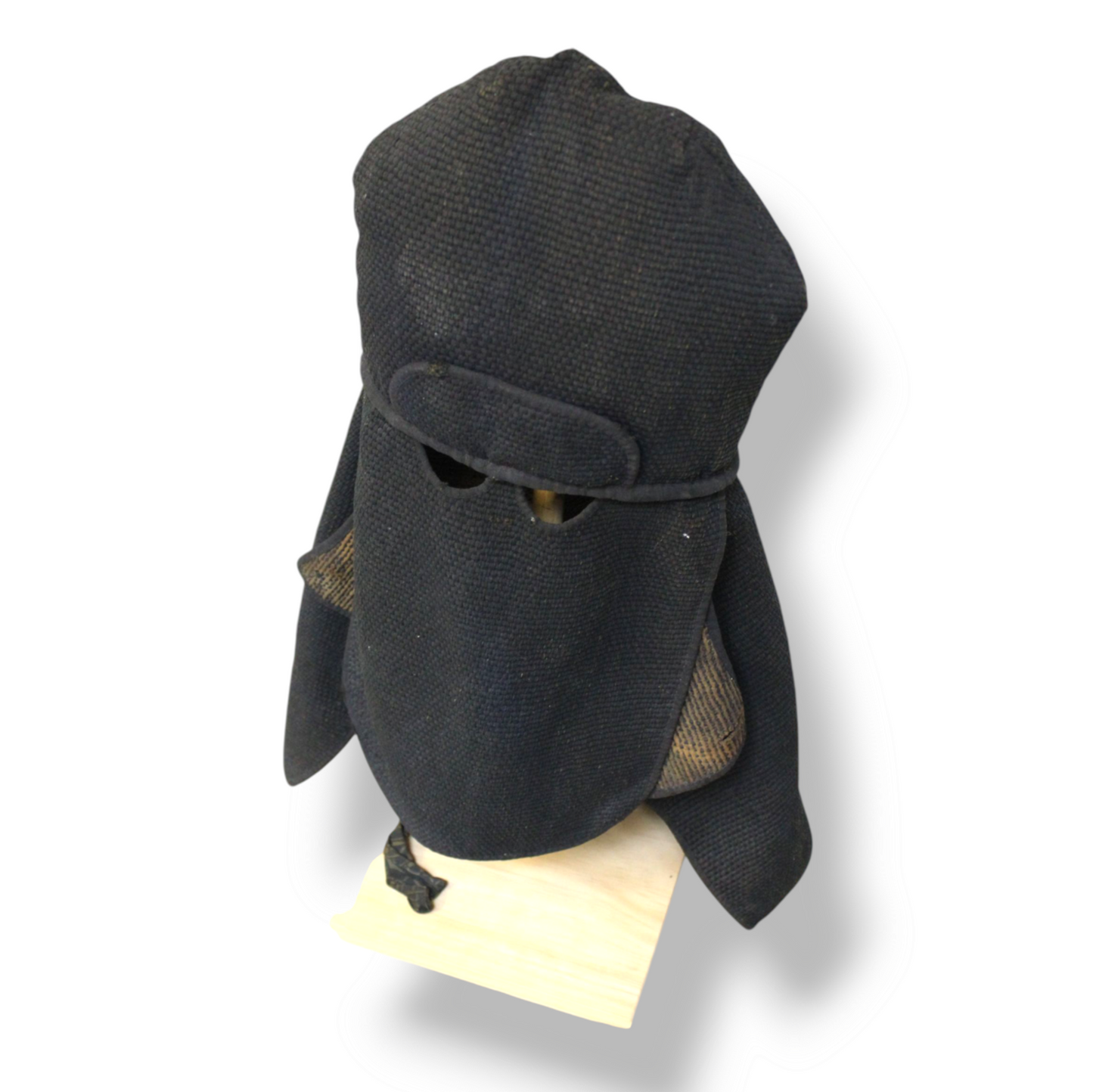 19th Century Japanese Fireman’s Hood – Sashiko Stitching & Water Dragon Design