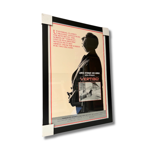 VERTIGO (1958 FILM); Framed Film Poster