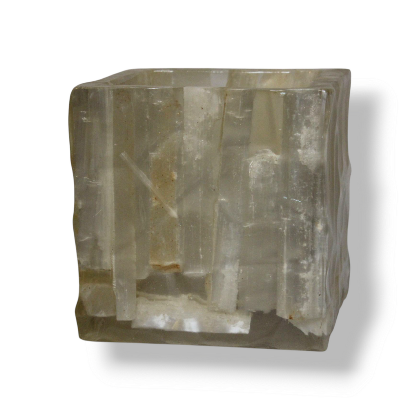 Selenite/Resin 8” Planter